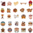 thumbnail image 3 of 50 Pcs Thanksgiving Stickers Happy Thanksgiving Stickers for Water Bottles Envelopes Scrapbooking, Thanksgiving Decorations, Fall Stickers for Kids Teens Adults, 3 of 12