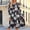 Black 2, variant on Ynynloco Women's Casual Long Sleeve Dresses A line Empire Waist Knee Length Loose Swing Party Dress with Pockets