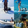 thumbnail image 6 of 80L Dry Bag Large Waterproof Bag Roll-Top Heavy Duty Fishing Duffel Bag with Durable Straps & Handles for Kayaking Paddle boarding Boating Rafting Fishing, 6 of 7
