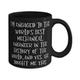 thumbnail image 2 of Useful Fiance Gifts, I'm Engaged to the World's Best Mechanical Engineer in the History of the World.and, Epic 15oz Mug For From, 2 of 2
