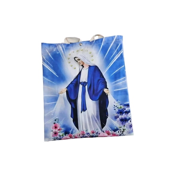 Lady of miraculous shopping Tote Bag . beach bags & Shopping bags favor baptism favor