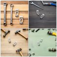 thumbnail image 3 of Minkissy 12Pcs Heavy Duty Silver Safety Pins for Pallet Rack Teardrop Connectors Enhance Stability, 3 of 8