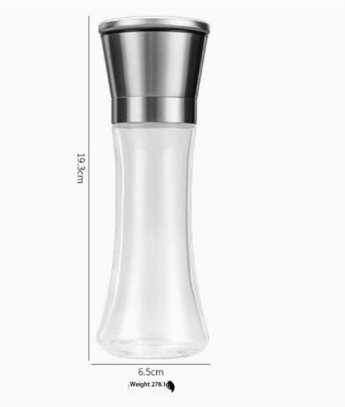 Manual Coffee Grinder Set - 1 Large + 1 Small, 304 Stainless Steel, Portable and Easy to Use for Coffee Beans, Pepper, Sea Salt, and More