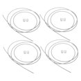 thumbnail image 6 of unbranded 4 Pcs Basketball Net Stringing 180.00X0.30X0.30CM Silver, 6 of 8
