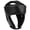 Black, variant on M Buder Protective Boxing Helmet PU Leather Head Guard for Karate Muay Thai MMA Kickboxing Sanda Training Defense, Shock Absorbent Equipment, Red, Medium (8.7 inches / 22.0 cm)