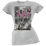 Kiss Women's Juniors Detroit Rock Short Sleeve T Shirt