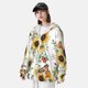 thumbnail image 3 of Balery Sunflowers Leaves And Birds Sudadera ligera de manga larga con capucha y protección solar UPF 50+ para hombre y mujer, ideal para pesca y running-Small, 3 of 7