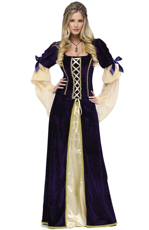 Renaissance Costumes for Women Adult Medieval Lady Fancy Dress 