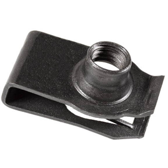 AMZ Clips And Fasteners Extruded U Nut M6-1.0 Scrw Sz .80mm-4.0mm Range