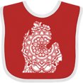 thumbnail image 3 of Inktastic Michigan Silhouette Mandala Boys or Girls Baby Bib, 3 of 4