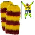 thumbnail image 1 of Leg Warmers 2 Pack - Burgundy/Gold, 1 of 1
