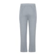 thumbnail image 5 of BXINGOHAI Mens Cargo Sweatpants Open Bottom Sweat Pants for Men Loose Fit Joggers Sweatpants Lounge Pants with Pockets Silver,5XL, 5 of 5