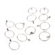 thumbnail image 4 of Gancho Del De 12Pcs Con Los Clips Con Ancla Portable Rod s Gancho Soledad Gancho de anillo de cortina con clips, 4 of 10