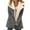 a-Grey64126, variant on VNKIDY Women's Coat Autumn Winter Solid Color Denim Coat With Contrast Plush Lining Long Sleeve Zipper Retro Versatile Coat For Casual Daily Streetwear Activities Cozy Outerwear