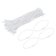 thumbnail image 1 of Unique Bargains Polyester Rope Hang Tag String Snap Lock 200mm/7.87 Inch,1.3mm 200 Pcs,White, 1 of 5