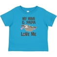 thumbnail image 3 of Inktastic My Mimi and Papa Love Me Sloth Girls Baby T-Shirt, 3 of 5