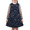 Blue Star, variant on Sunny Fashion Girls Dress Black Sequin Sheer Mesh Long Sleeve Party Elegant Ball Gown 5 Years