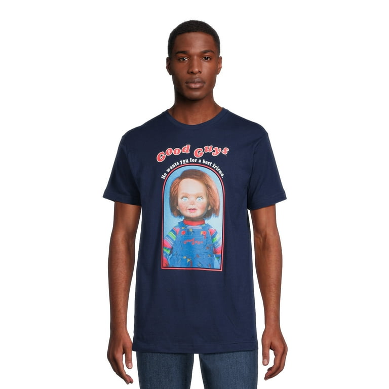 Chucky Men's & Big Men's Graphic Tee Shirts, 2-Pack, S-3XL Chucky Men's & Big Men's Graphic Tee Shirts, 2-Pack, S-3XL