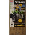 Power Wheels Kawasaki KFX, Green RideOn ATV for Kids 37 years, 12V