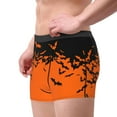 thumbnail image 2 of Xecao Halloween With Black Bats Print Men's Underwear Boxer Briefs,Breathable Choice for Men's Underwear-X-Large, 2 of 5