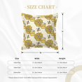thumbnail image 4 of Bingfone Decorative Pillow Covers 18"X18" Cartoon Honey Pot Bee Sunflower Couch Pillow Cases Modern Farmhouse Covers For Couch Sofa Bed, 4 of 9