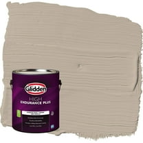 Glidden HEP Discover / Beige Flat Interior Paint with Primer, 1 Gallon