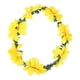 thumbnail image 1 of Yellow Metal Flower Headband for Bride Wedding Decorations with Beautiful Design and Style 7.5 Inches, 1 of 3