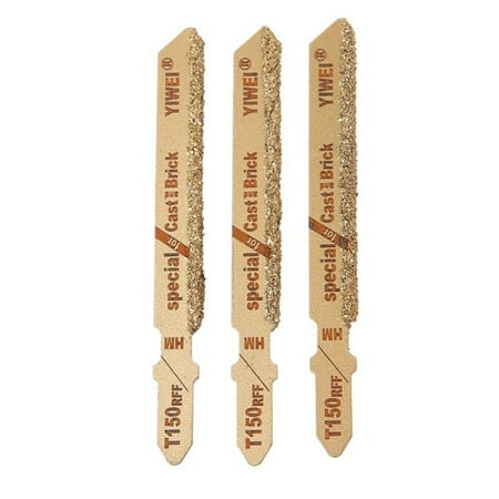 

3pcs Reciprocating Saw Cutters T150 Carbide 50 Grit T-Shank for Ceramic Tile