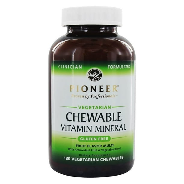 Pioneer Chewable MultiVitamin & Mineral Tablet For Adults & Kids