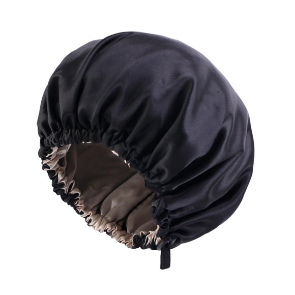 Gorro de Dormir Salvador para Mujer Reutilizable Ajustable Negro