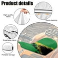 thumbnail image 6 of Uorisanigo ATV Seat Cover Protection Anti-Slip Jamaican Flag Four Wheeler Seat Covers ATV Decorative Accessories Universal Fits Polaris Sportsman Polaris Scrambler Honda Rancher, 6 of 7