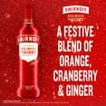 thumbnail image 3 of Smirnoff Red, White & Merry Orange, Cranberry & Ginger Holiday Season Limited Edition (Vodka Made With Natural Flavors And Certified Colors), 750mL, 30% ABV, 3 of 9