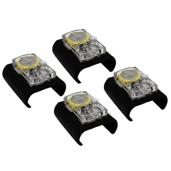 Marine City Boat Blue LED Underwater Light Fits Standard 1-1/2"38mm Step for Marine Ladder 4 per Pack