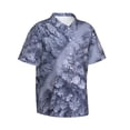 thumbnail image 2 of Snow Covered Trees Hawaiian Shirts For Men, Summer Short-Sleeve Relaxed-Fit Button-Down Shirts Xx-Large, 2 of 9