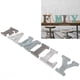 thumbnail image 4 of Adornos De Letras Familiares De Madera, Elegante, Exquisito, Resistente, Duradero, Tablero De Densidad Independiente, Letrero Familiar De Madera Para El Hogar Para Estante ANGGREK Wood Family Sign, 4 of 8