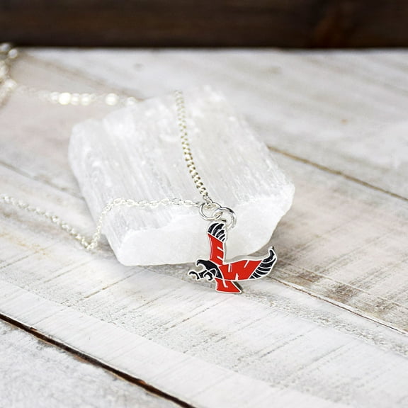 Fan Frenzy Gifts Eastern Washington Eagles Officially Licensed Fan Necklace