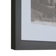 thumbnail image 3 of 1-1/8" Polystyrene Modern Picture Frame by WholesaleArtsFrames-com 6x12 313-VI Series Black Made In USA, 3 of 5
