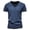 Navy, variant on Shadoumai Mens Workout Shirts, Mens Polo Shirt, Short Sleeve Crew Neck Solid Casual Going Out Tops