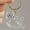 A, variant on Cat Keychain,Pet Hair Memorial Keepsake for Pet Remembrance Fillable