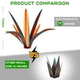 thumbnail image 7 of Fall Decor, Large Tequila Rustic Sculpture, Rustic Metal Agave Plants for Outdoor Patio Yard, Home Decor, Hand Painted Metal Agave Garden Yard Statue, Fall Decorations for Home Yard, 7 of 7