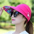 thumbnail image 4 of Sombreros para el sol para mujer, gorra con visera de ala ancha, sombrero para el sol de verano, 4 of 5