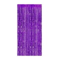 thumbnail image 1 of Silver Foil Fringe Curtain - Shiny, Reusable, Easy Install, Photo Booth - for Birthday Wedding Party Decor, 1 of 5