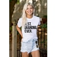 thumbnail image 3 of Best Grandma Ever Nanna Gigi Nan Cute Women's Plus Size Graphic Tee Brisco Brands 3X, 3 of 5