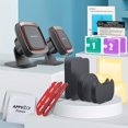 thumbnail image 2 of [2 Pack] Magnetic Phone Car Mount, APPS2Car Sturdy Stick-on Cell Phone Holder Car Built-in Amazing Strong Magnets,, 2 of 5