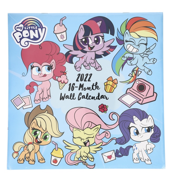 Mlp Christmas Special 2022 My Little Pony 2022 16-Month Wall Calendar - Walmart.com