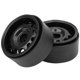 thumbnail image 4 of 2 uds profesional RC Crawler Metal Beadlock cubo de rueda RC accesorios de coche 12 agujeros 1,9 pulgadas negro, 4 of 10