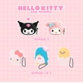 thumbnail image 2 of iFace Hello Kitty & Friends Figure AirPods Case Compatible with AirPods 3rd Generation - Cute Silicone Protective Cover [Carabiner Clip Included] - Kuromi, 2 of 7