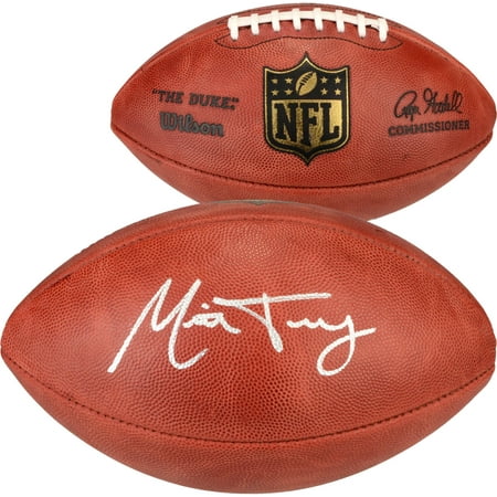 Mitchell Autographed Football - Mitchell Trubisky Chicago Bears Autographed Duke Pro Football - Fanatics Authentic Certified