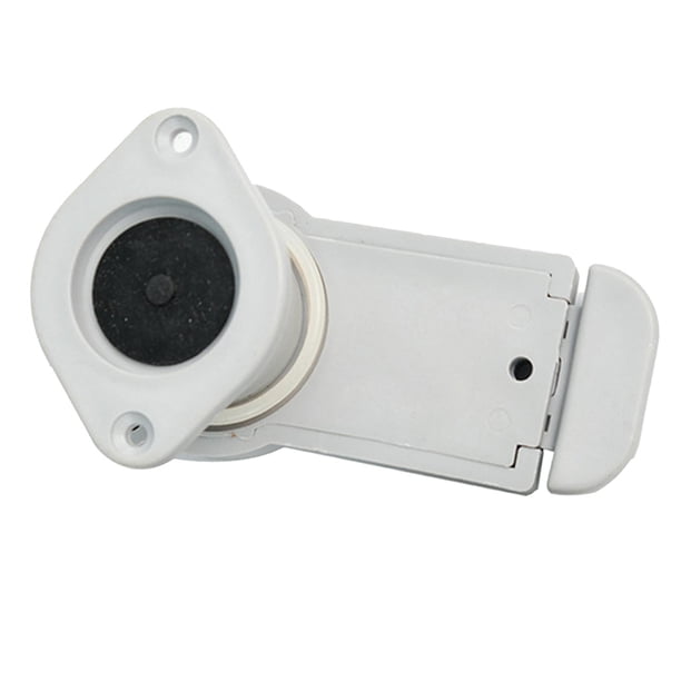 Válvula de drenaje de PVC extraíble y duradera para botes, balsas, botes auxiliares y kayaks. Gris 24 mm