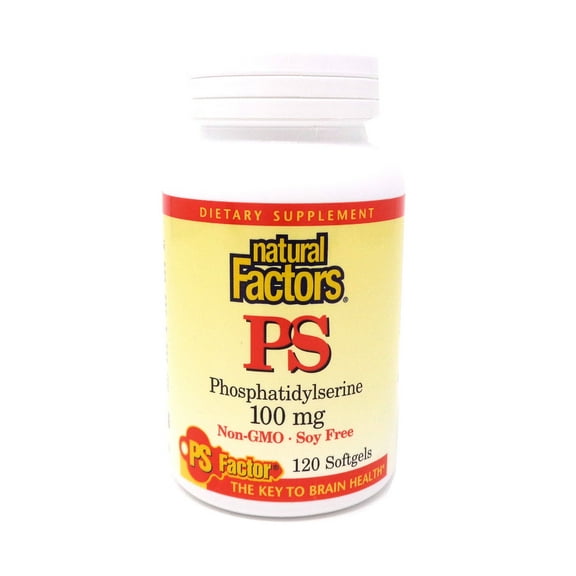 Natural Factors PS Phosphatidylserine 100mg-120 Softgels
